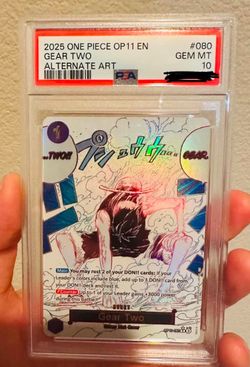 Gear 2 alt art one piece psa 10