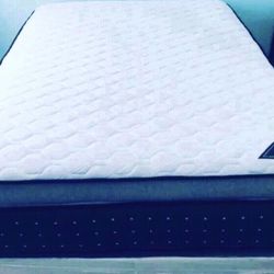Queen Size Mattress  Pillow Top MEDIUM FIRM 15”thick Brand New Comfort+Quality WE FINANCE  Delivery Available to all cities.