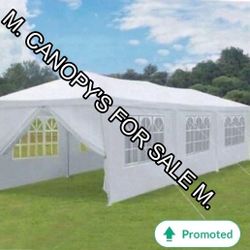 10x30 Canopy Tent Sidewalls Included 