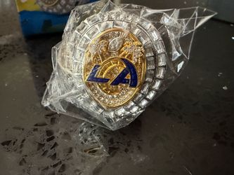 Rams world champions ring