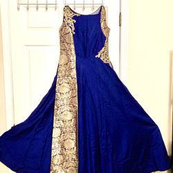 Beautiful Royal Blue Dress For Sale 