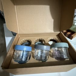 WeeSprout Glass Baby Food Storage Jars