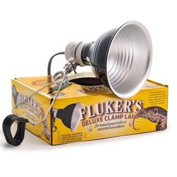 🔥 Fluker’s Deluxe Clamp Lamp – 8.5” Dome | Durable, Safe & Perfect for Reptile Heating 🔥