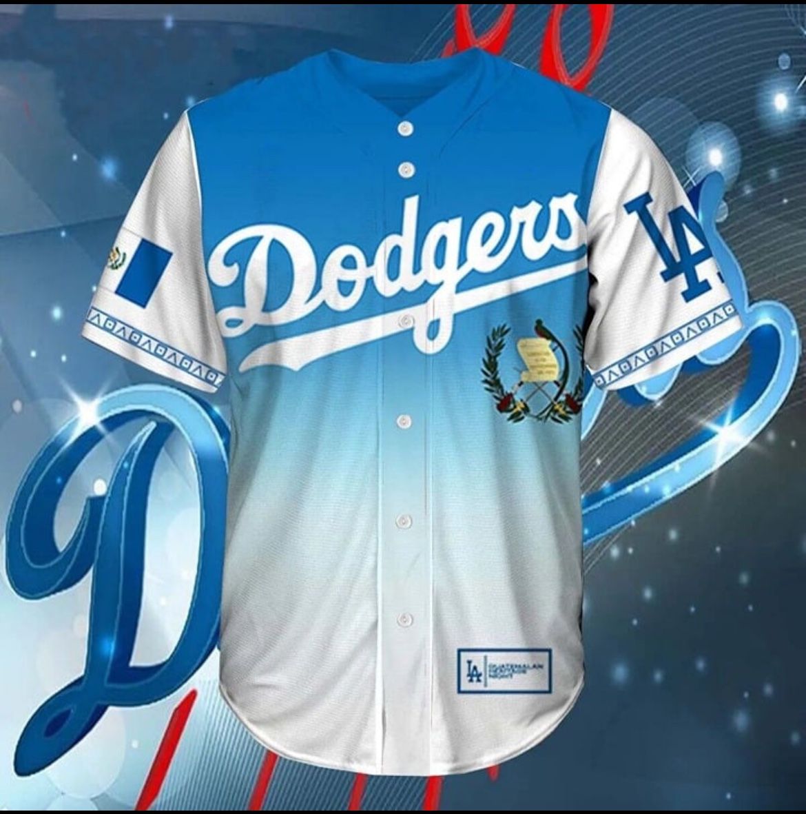 Dodgers Guatemalan Heritage Jersey