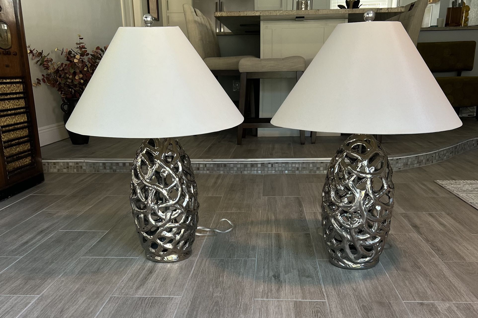 Set of lamps