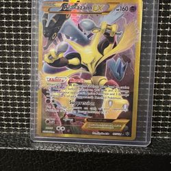 Full Art Secret Rare Alakazam EX