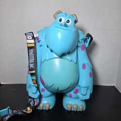 Disney Park Sully Pixar Fest 2018 Monsters Inc Sulley Souvenir Popcorn Bucket