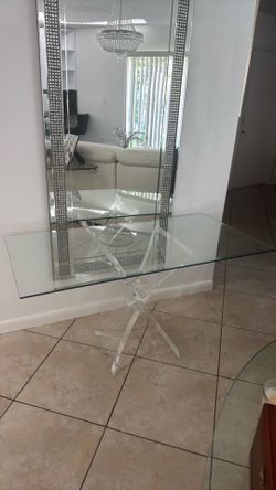 Glass table