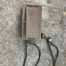 Foot control for Tig machine