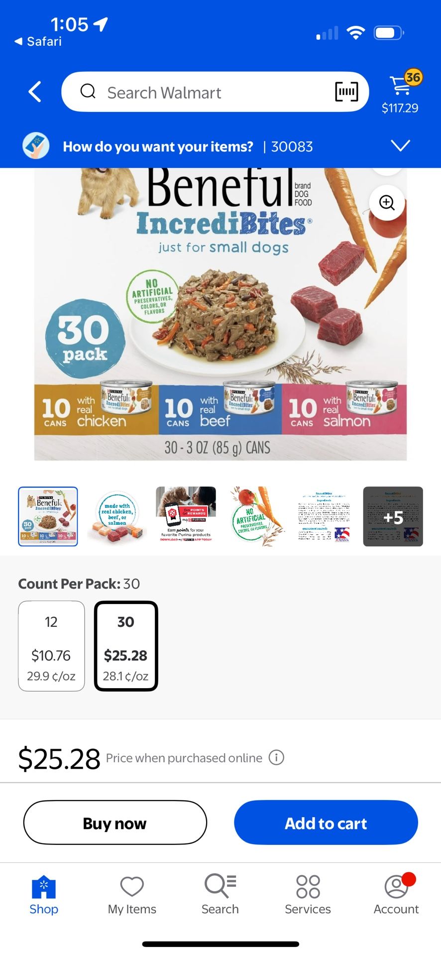 2 Boxes Of 30 Pack Purina beneful IncrediBites