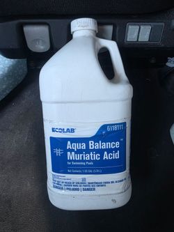 Ecolab Aqua Balance Muriatic Acid for pools