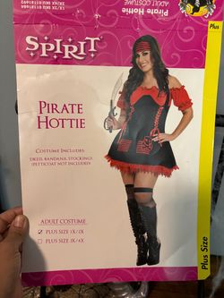 Women’s plus size pirate costume