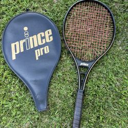PRINCE Pro Tennis Racquet 1979 4 1/2" Grip with Cover