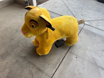 Disney Simba Lion King Kids Ride-On Toy