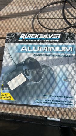 Quicksilver propeller