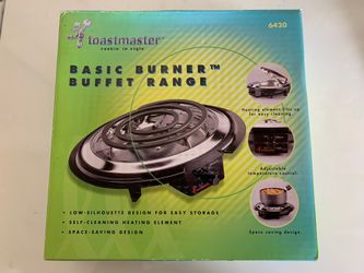 Toastmaster Basic Burner New In Box
