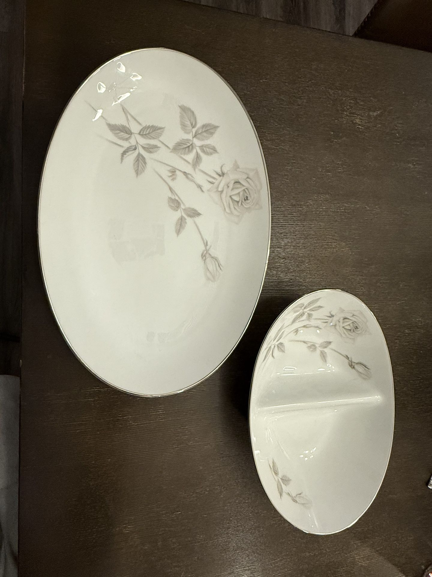 Vintage Plate And Bowl