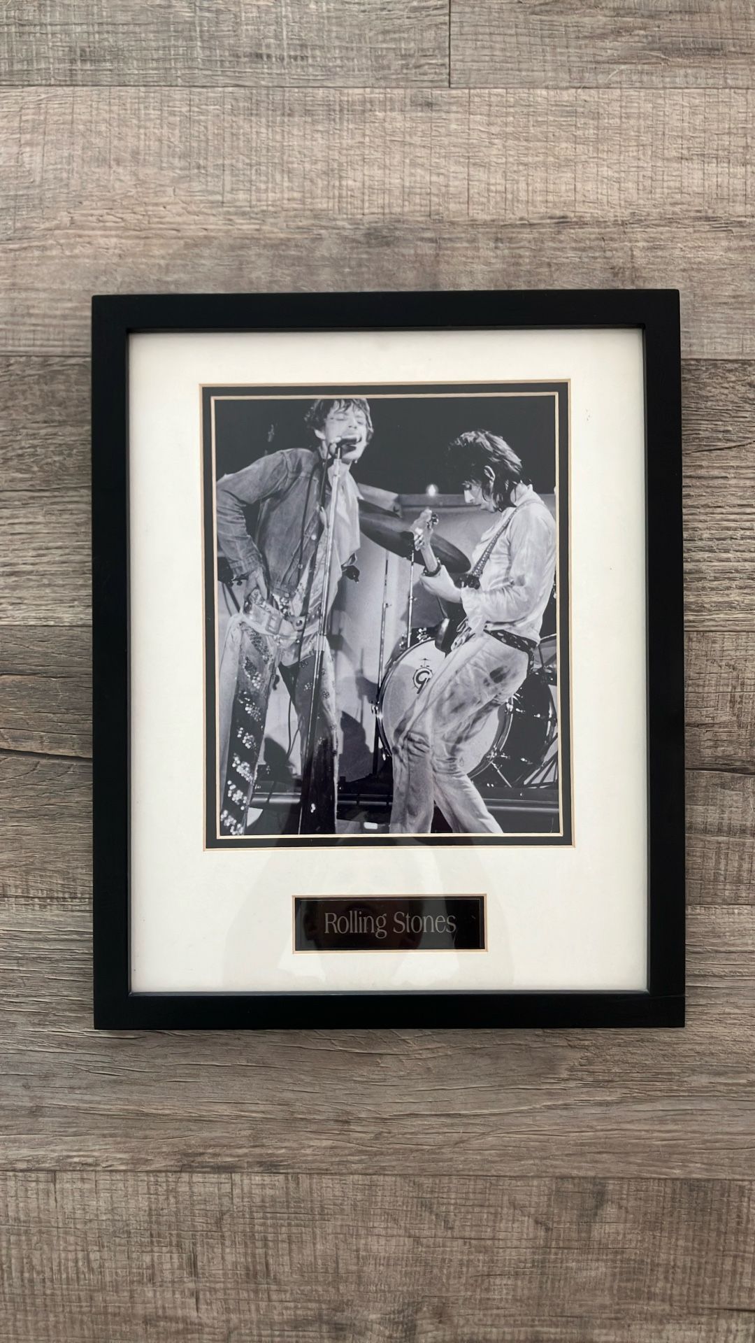 Rolling Stones Band Picture Frame (Read Description)