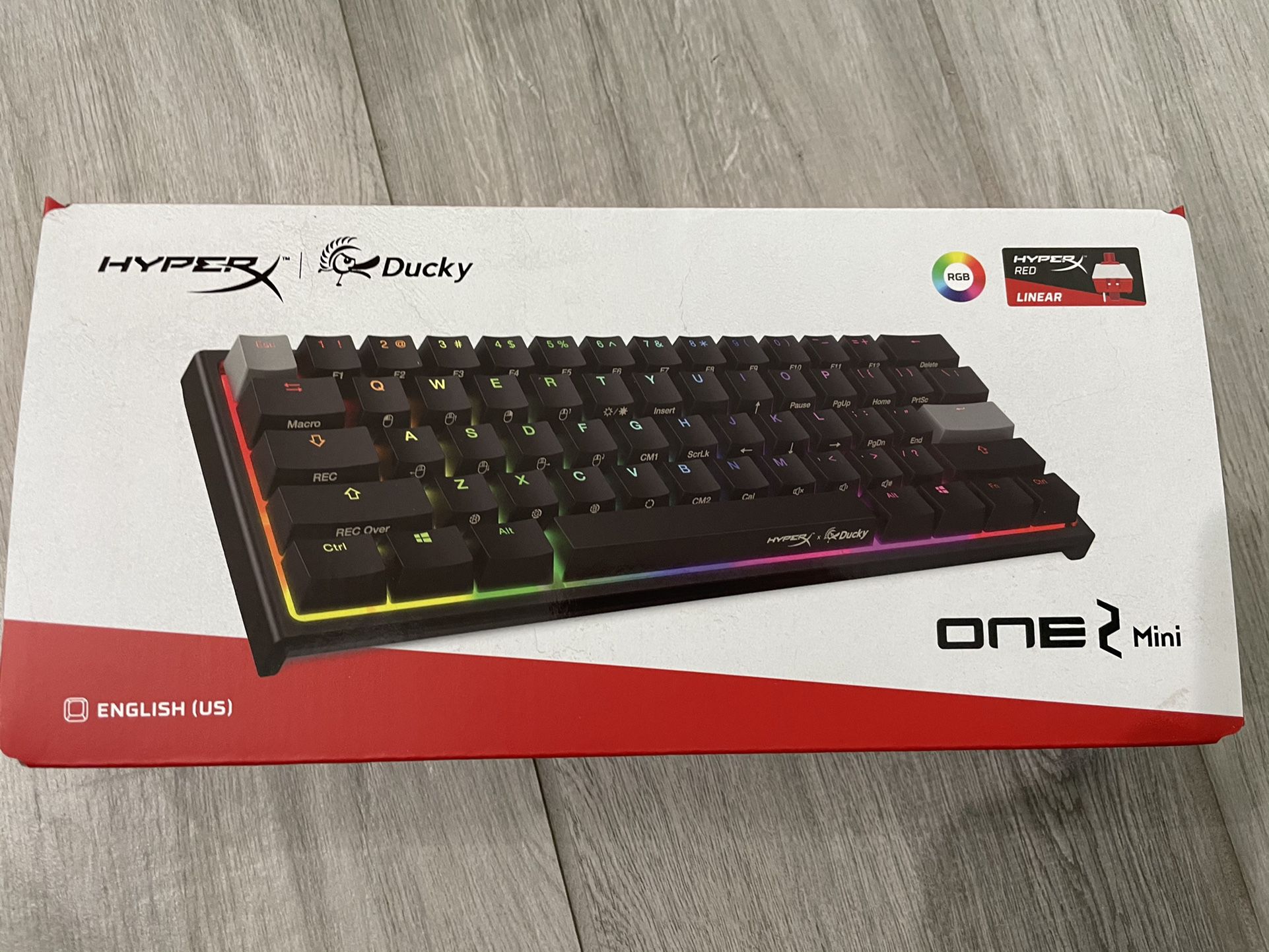 HyperX X Ducky One 2 Mini Mechanical Gaming Keyboard Limited Edition