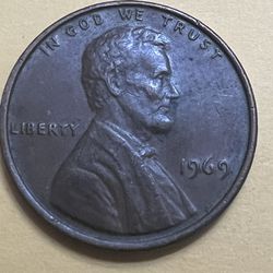 1969 Error Penny