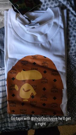 Bape shirt mcm