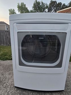 LG 7.3 Cu. Ft. Vented Electric Dryer in White with Sensor Dry Technology