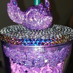 Stitch Snow Globe Starbucks Cup !