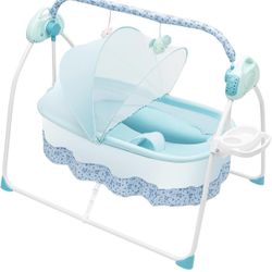 Like-New Electric Baby Swing (Used 1–2 Times)