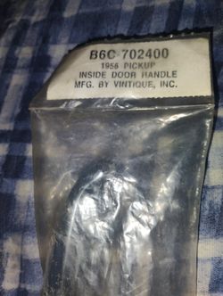 1956 Ford Pickup Interior Door Handle New Still In The Bag $50