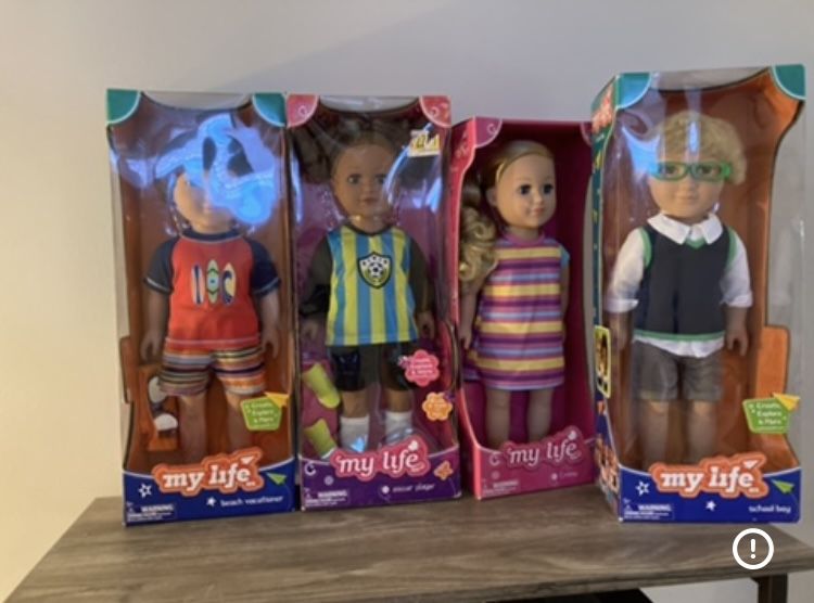 “My Life” Dolls - Brand New