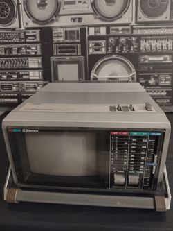 1980's EMERSON TV RADIO