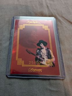 Jimi Hendrix card