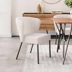 Aimee Cream Dining Chair (Set of 2)