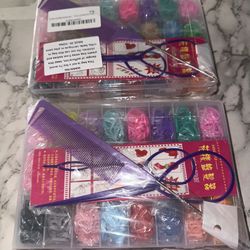 Elastic Hair Bands 24 Colors, 1500 pcs Mini Hair Rubber Bands for Hair