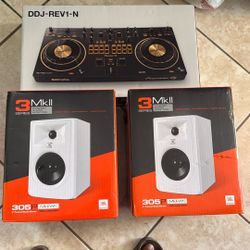 Pioneer Dj Set And JBL Speakers 