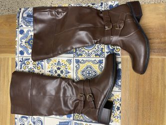Brown Tall Boots 