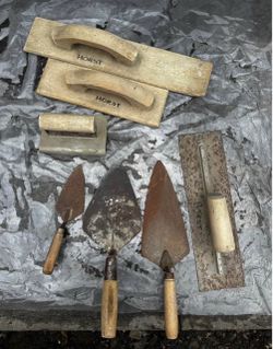 Vintage Horst Masonry and Concrete Hand Tool Set