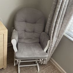 Rocking Chair With Rocking Foot Rest