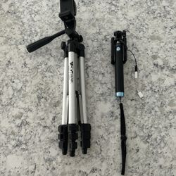 Phone Tripod And Selfie Stick 