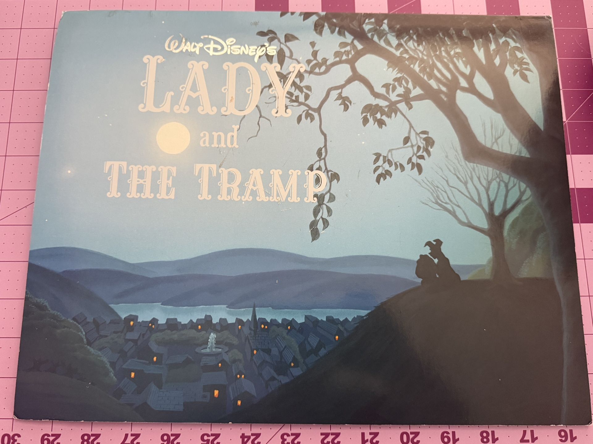 Lady and the Tramp Lithograph Portfolio, Disney Store Exclusive