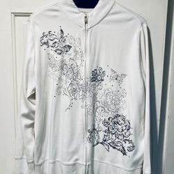 VSport by Venezia Floral Zip-Up Jacket