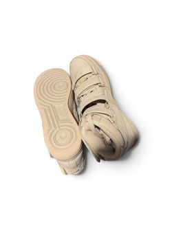 Nike High-Top Sneakers Tan/Beige