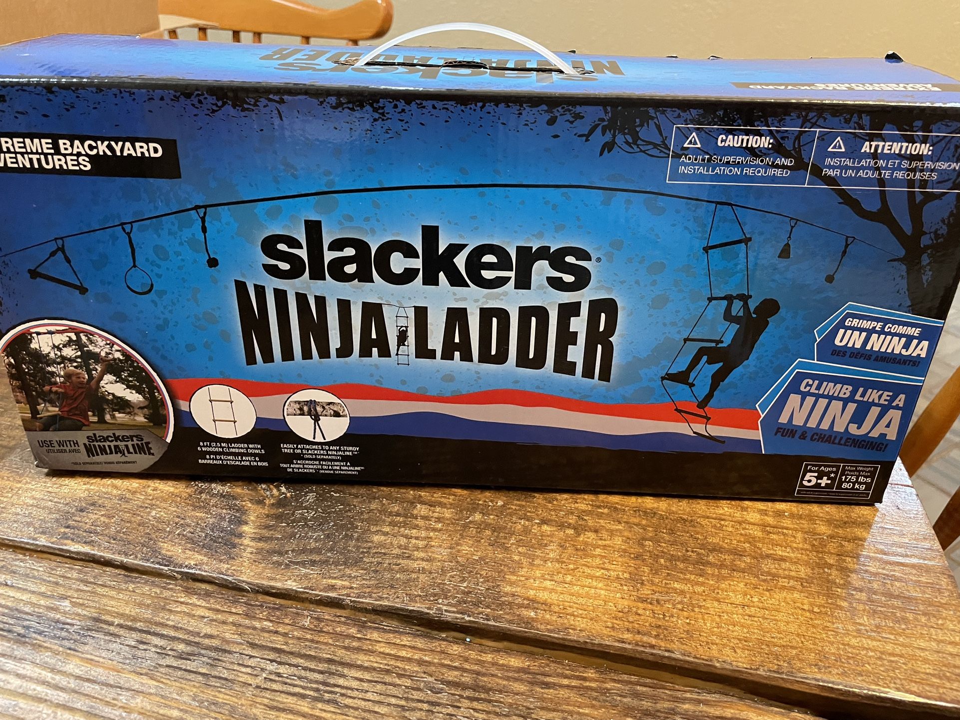 New 8ft Slackers Ninja Ladder