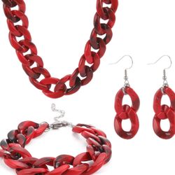 Chunky Statement Jewelry Set