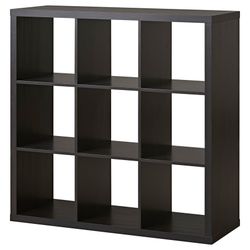 Black Shelving Unit- 3x3