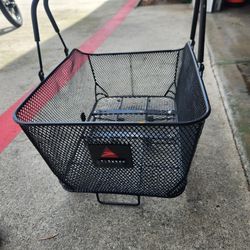 Canasta Para Bicicleta Con Parrilla Trasera