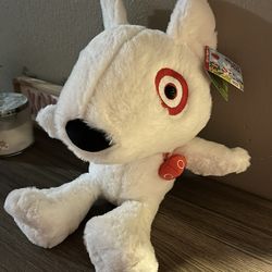 Target Bull Eye Dog Plushie