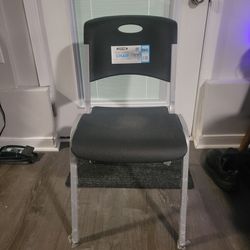 New Set of Lifetime Stacking Chairs