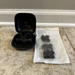 Beats by Dre Powerbeats Pro Black Wireless Bluetooth Earbuds w/ Case