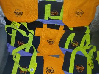 Trader Joe's Mini Tote Halloween Bags 